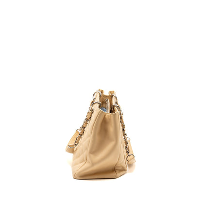 Chanel Grand Shopping Tote Bag Caviar Beige SHW