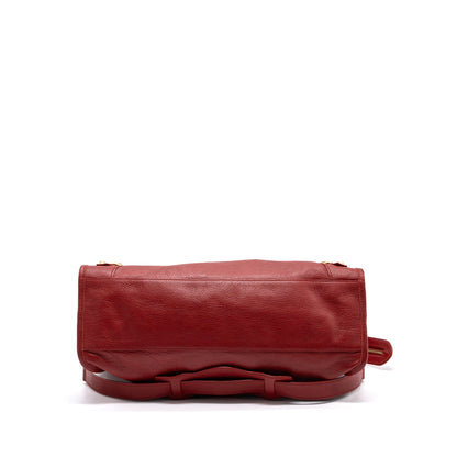 Balenciaga city Purse leather red