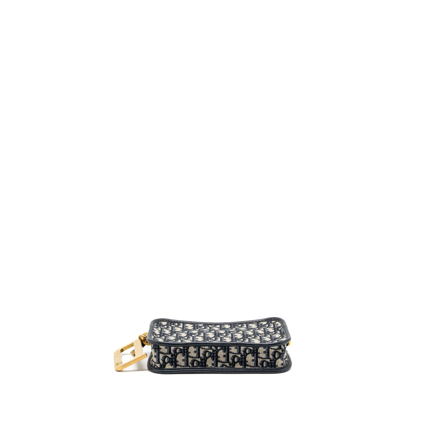 Dior Oblique Diorquake Clutch Canvas Blue