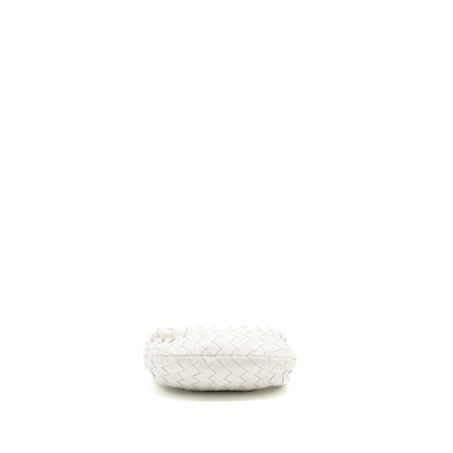 Bottega Veneta Mini Jodie lambskin white