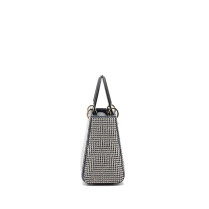 Dior Medium Lady Dior La Force Limited Edition Calfskin/Fabric Multicolour