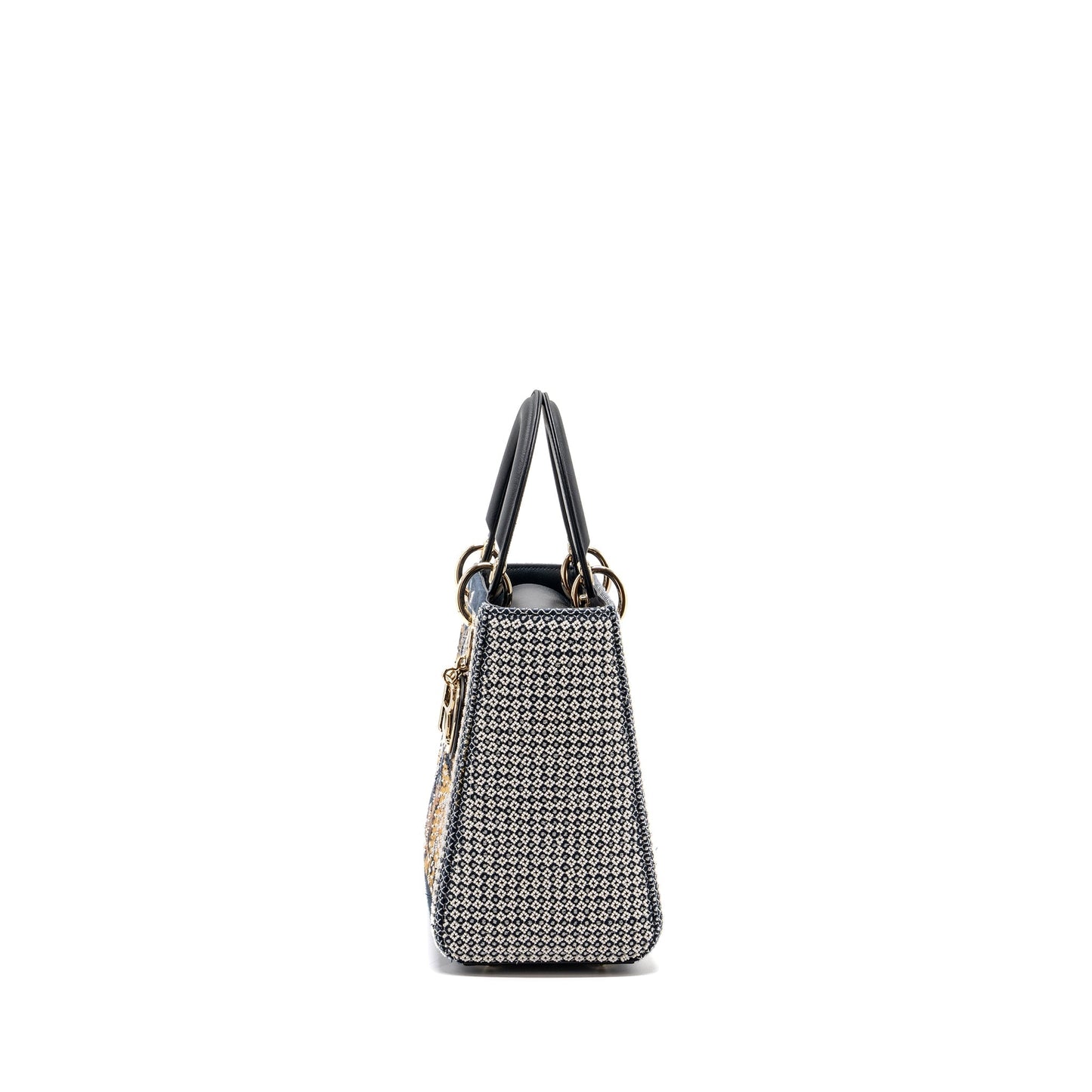 Dior Medium Lady Dior La Force Limited Edition Calfskin/Fabric Multicolour