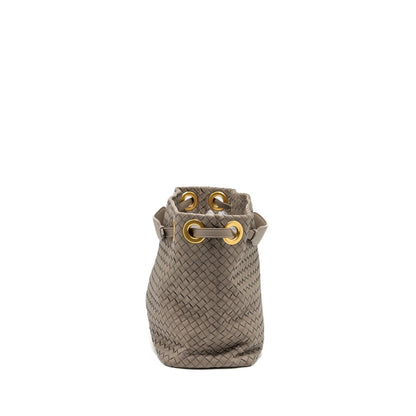 Bottega Veneta tote Purse lambskin grey