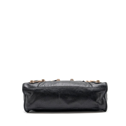 Balenciaga giant city Purse leather black