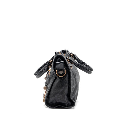 Balenciaga giant city Purse leather black