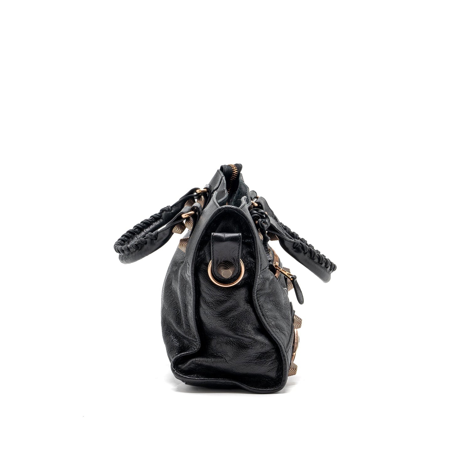 Balenciaga giant city Purse leather black