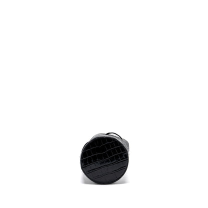 BALENCIAGA Everyday Drawstring Bucket Purse Black