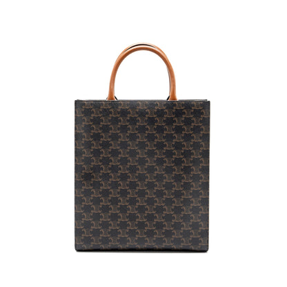 Luxury CELINE Vertical Cabas Triomphe Canvas