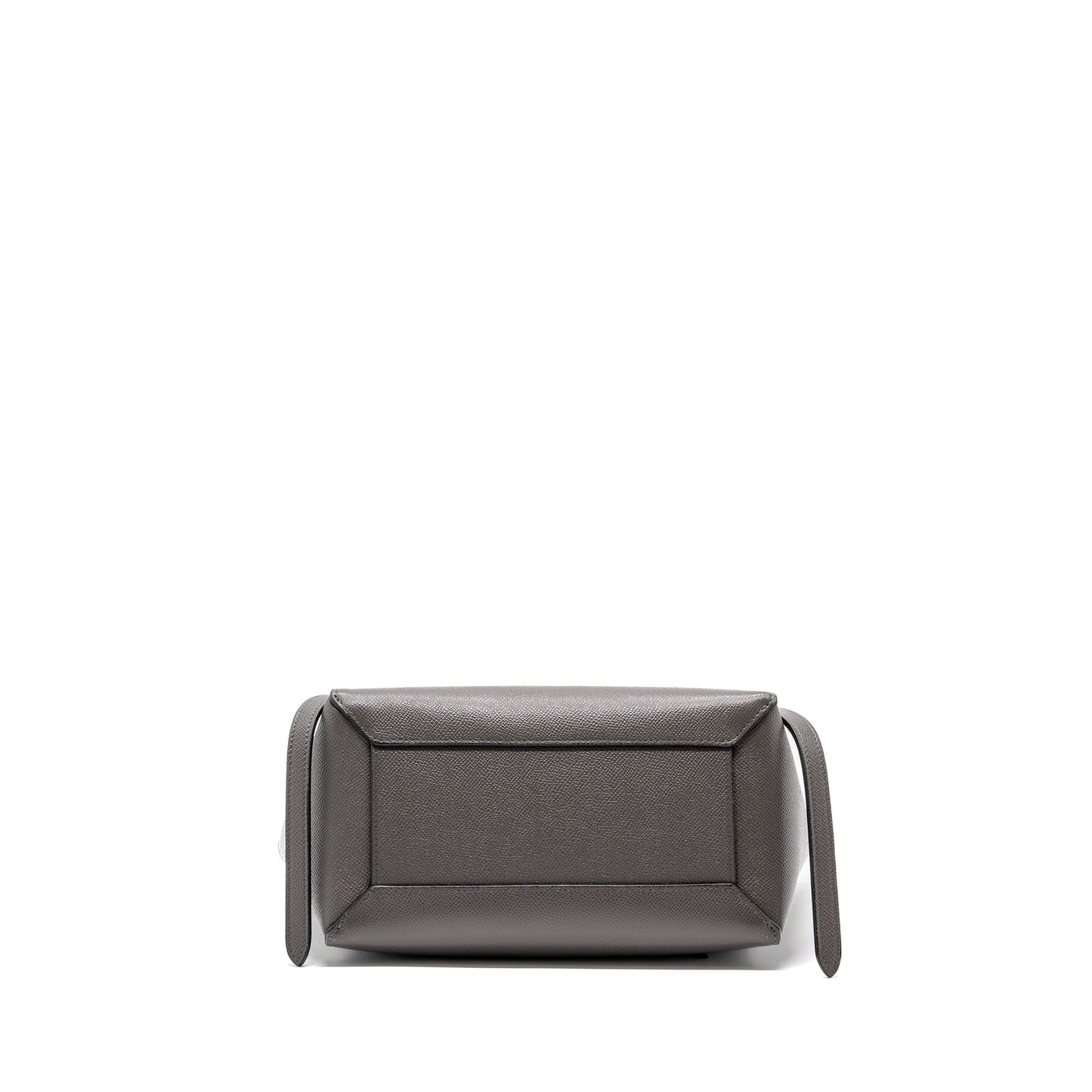 Celine Micro Belt Purse Grained Calfskin Grey