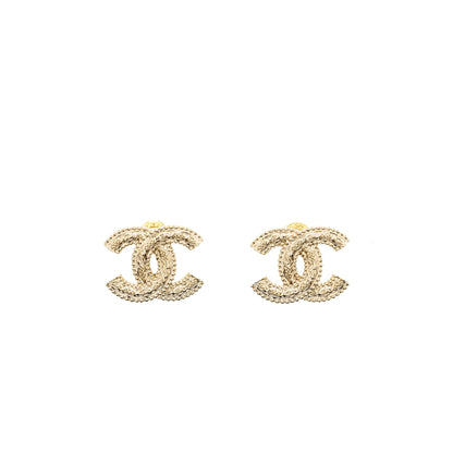 Chanel CC logo earring LGHW