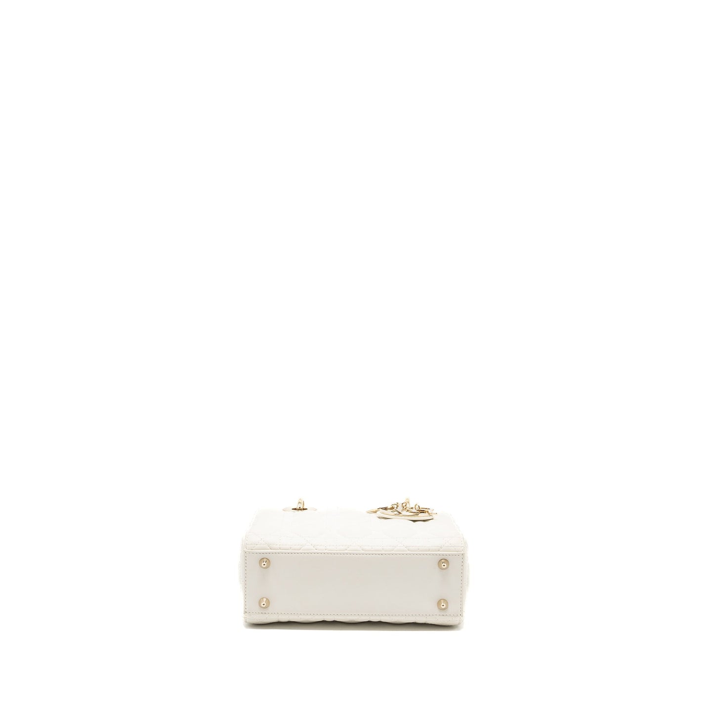 Dior Small Lady My ABCDior Lambskin White