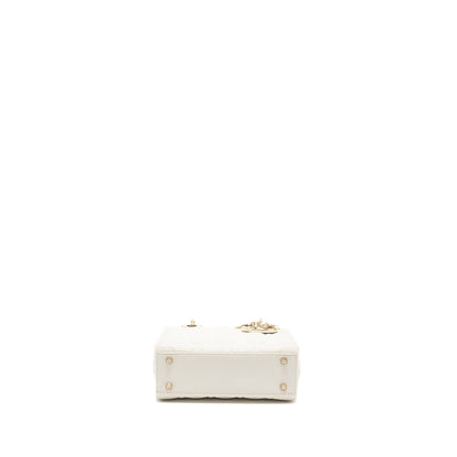 Dior Small Lady My ABCDior Lambskin White