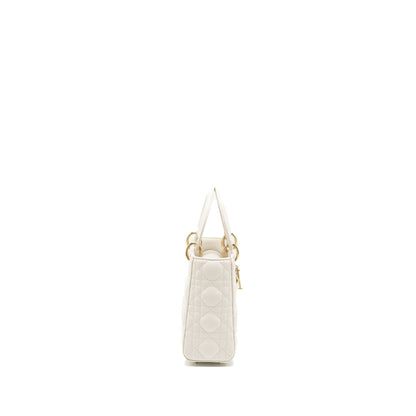 Dior Small Lady My ABCDior Lambskin White
