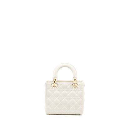 Dior Small Lady My ABCDior Lambskin White
