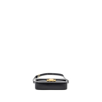 Celine triomphe Mini Purse calfskin black
