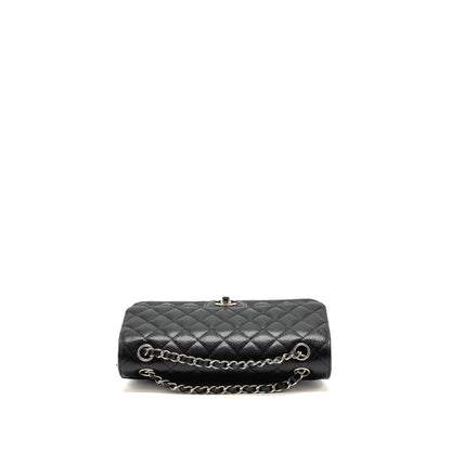 Chanel jumbo classic Double flap bag caviar black SHW