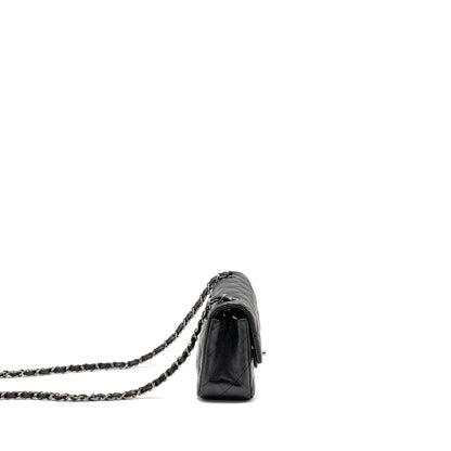 Chanel Mini Rectangular Flap Bag Caviar Iridescent Black SHW