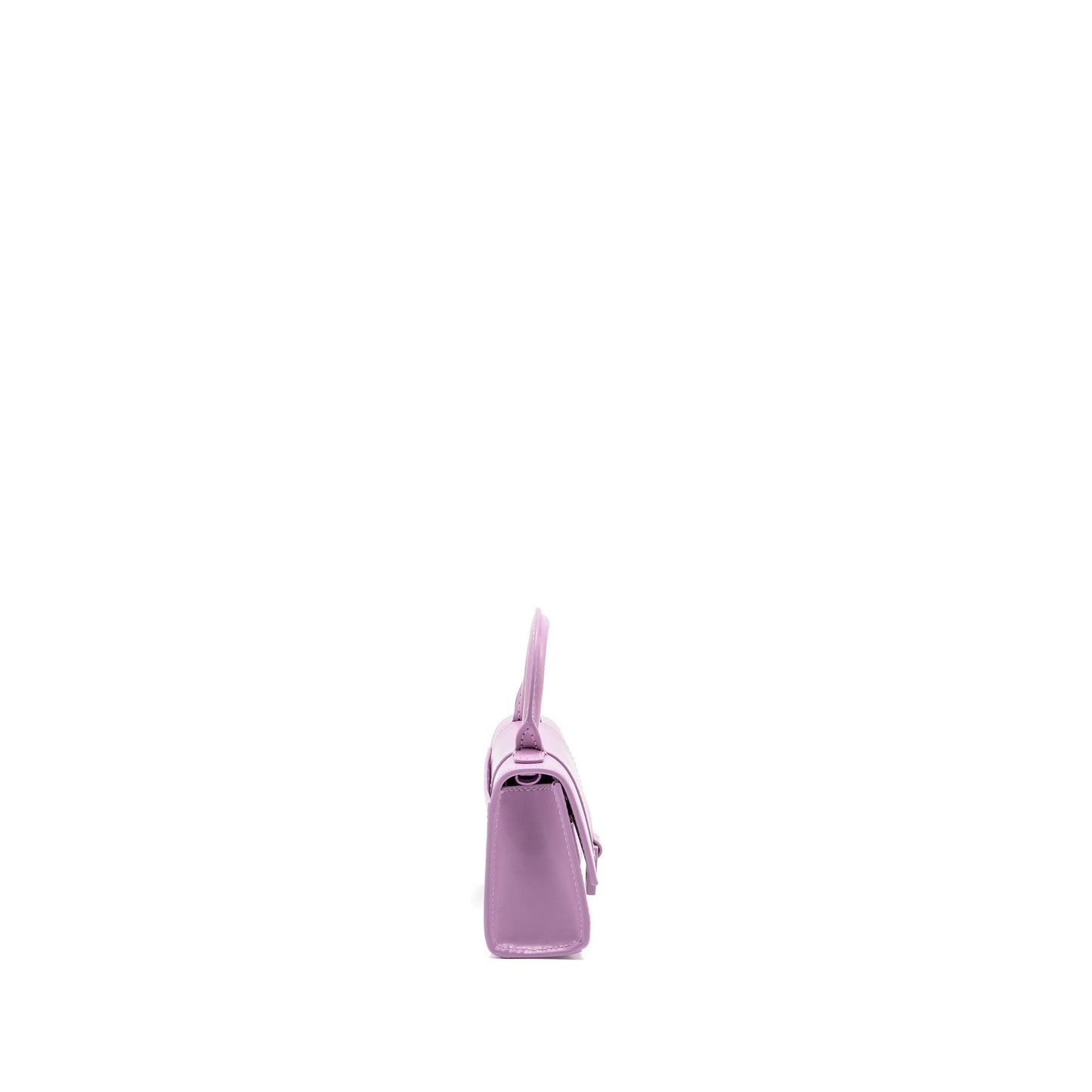Balenciaga Mini Hourglass Purse Calfskin Light Purple
