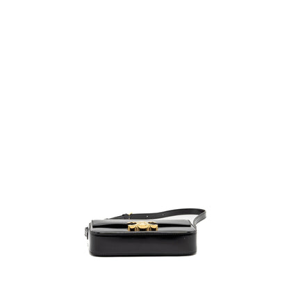 CELINE Triomphe Mini Purse Calfskin Black