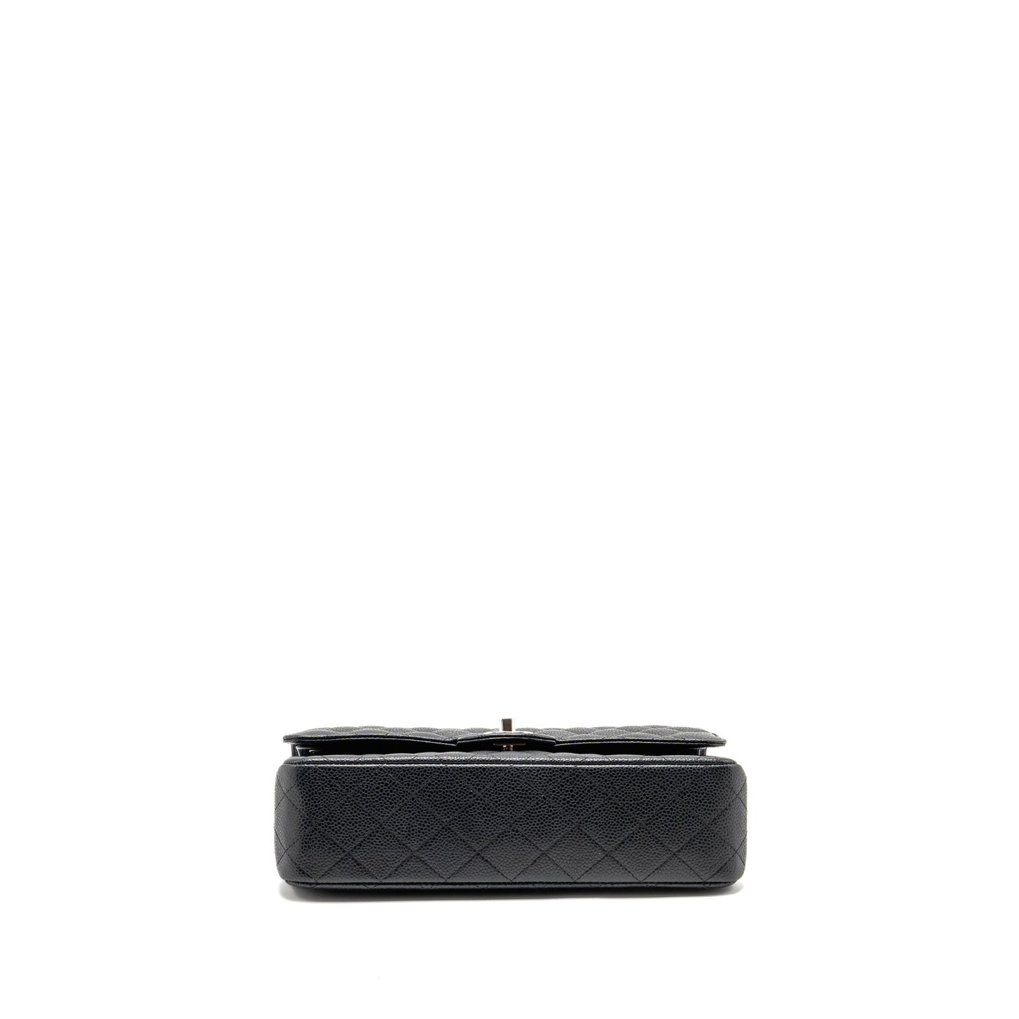 Chanel Medium Classic Double Flap Bag Caviar Black SHW