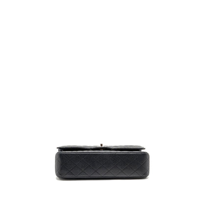 Chanel Medium Classic Double Flap Bag Caviar Black SHW