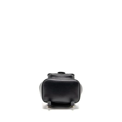 Chanel 24p Mini Duma Backpack Calfskin Black LGHW (microchip)