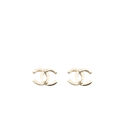 Chanel 23B CC logo with crystal earrings LGHW