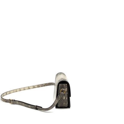 Celine Teen Triomphe Purse Lizard Natural Colour