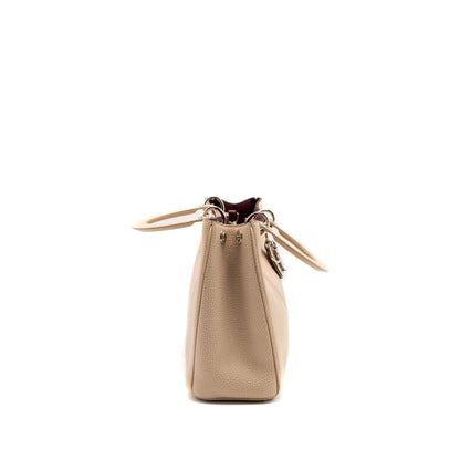 Dior Diorissimo Purse Calfskin Beige/Pink