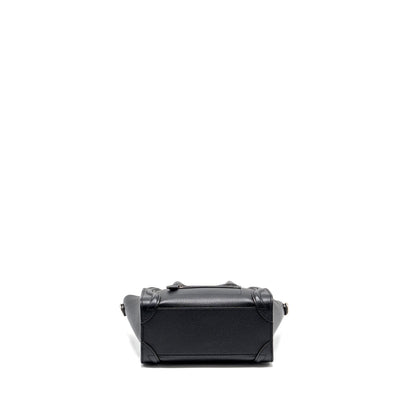 Celine nano luggage Purse calfskin black