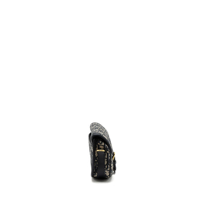 Dior Small Dior Bobby Purse Oblique Jacquard Blue/Multicolour