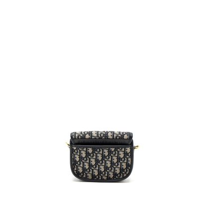 Dior Small Dior Bobby Purse Oblique Jacquard Blue/Multicolour