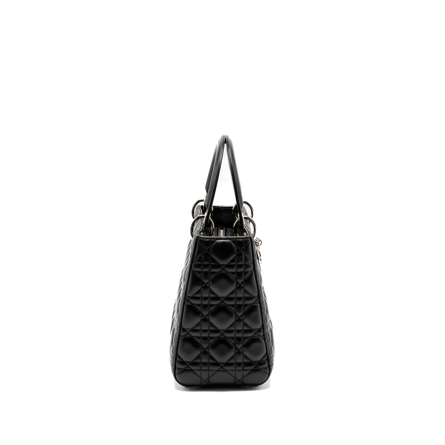 Dior Medium Lady Dior Lambskin Black