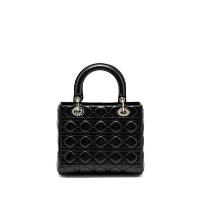Dior Medium Lady Dior Lambskin Black