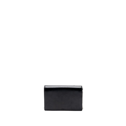Dior Diorama wallet on chain limited print lambskin black