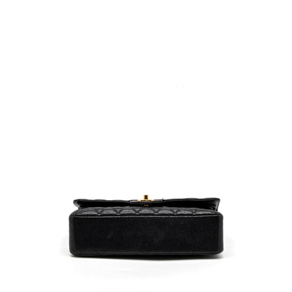 Chanel Medium Classic Double Flap Bag Caviar Black GHW