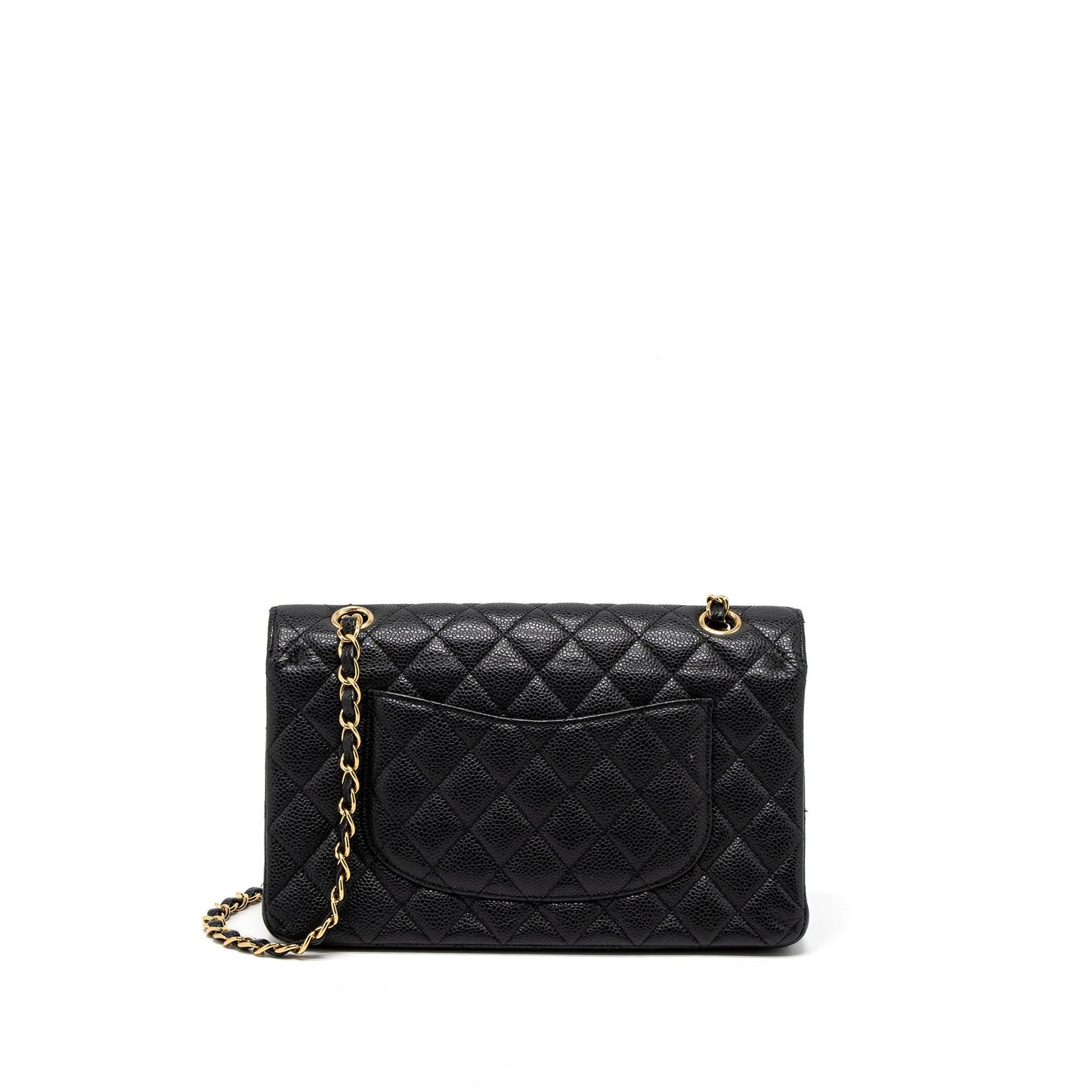 Chanel Medium Classic Double Flap Bag Caviar Black GHW