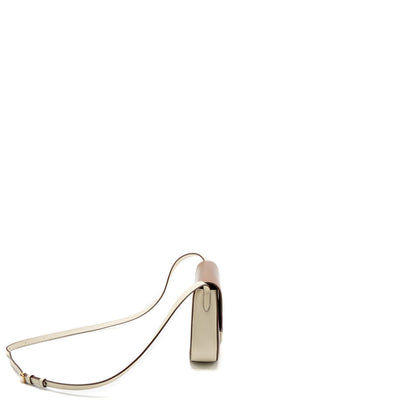 Celine Small Trotteur Purse Calfskin Brown/Multicolour