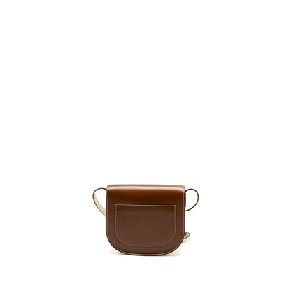 Celine Small Trotteur Purse Calfskin Brown/Multicolour
