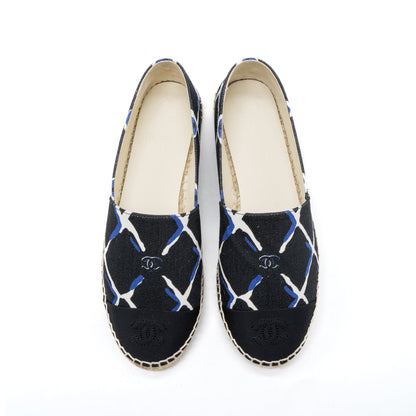 Chanel Size 36 Espadrilles Canvas Multicolour