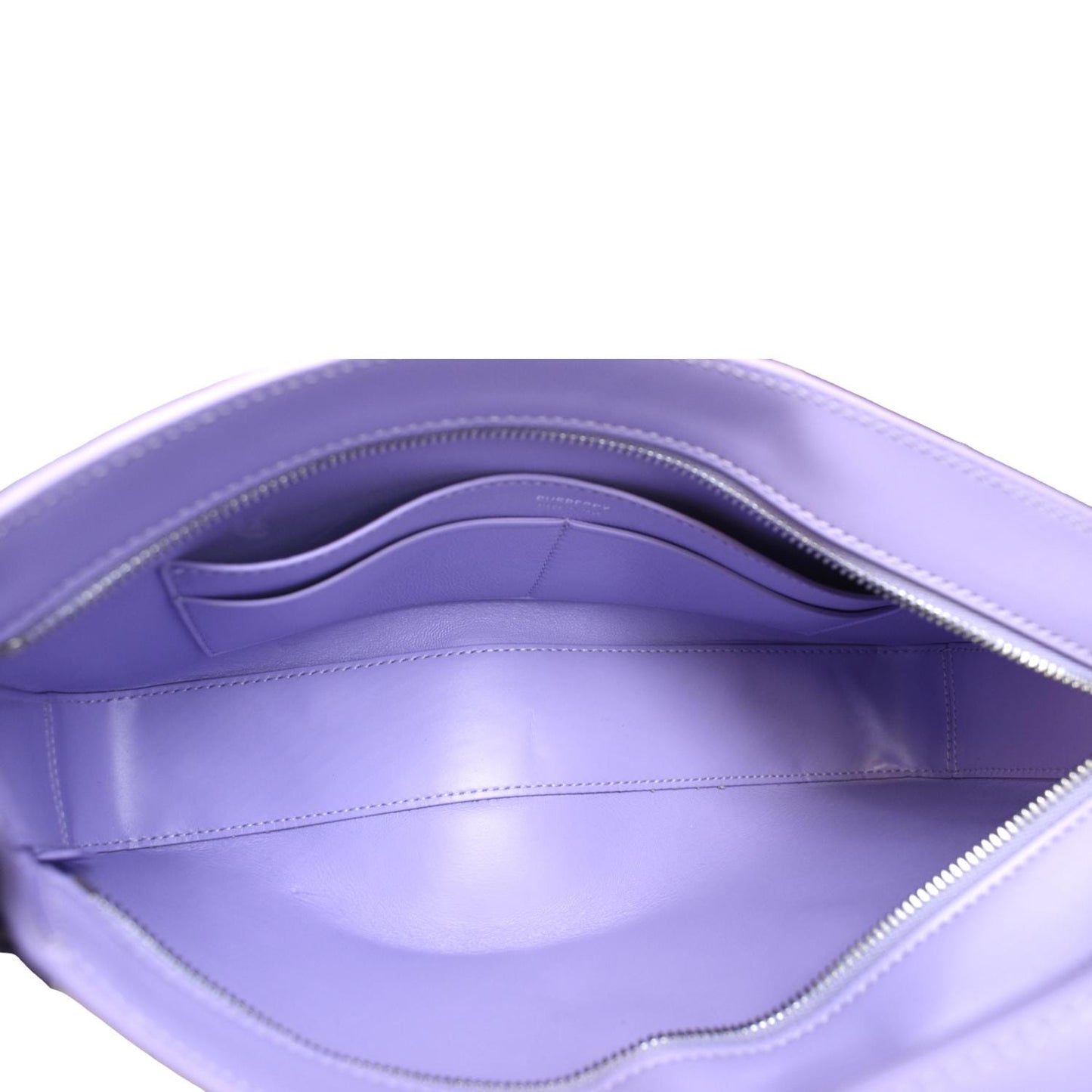 BURBERRY Medium TB Leather Shoulder Bag Soft Violet