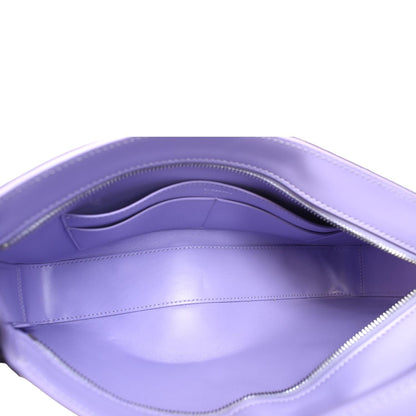 BURBERRY Medium TB Leather Shoulder Bag Soft Violet
