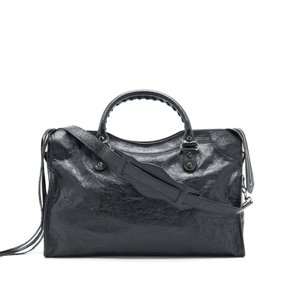 Balenciaga Giant City Purse Black
