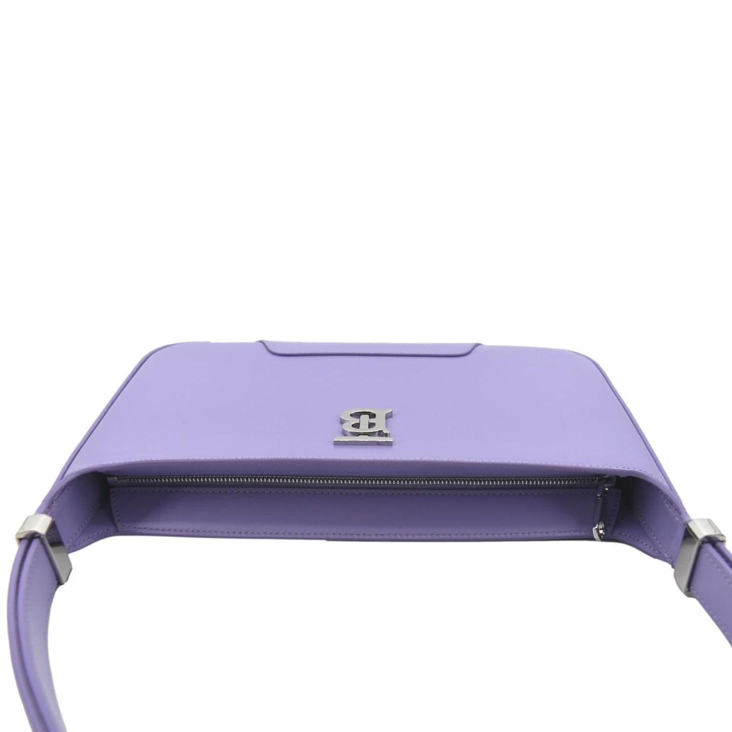 BURBERRY Medium TB Leather Shoulder Bag Soft Violet