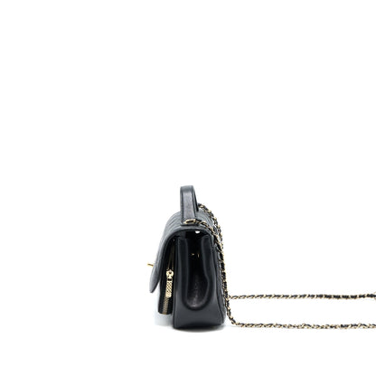 Chanel Small Business Affinity Caviar Black LGHW (Microchip)