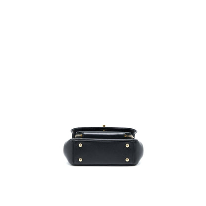 Chanel Small Business Affinity Caviar Black LGHW (Microchip)