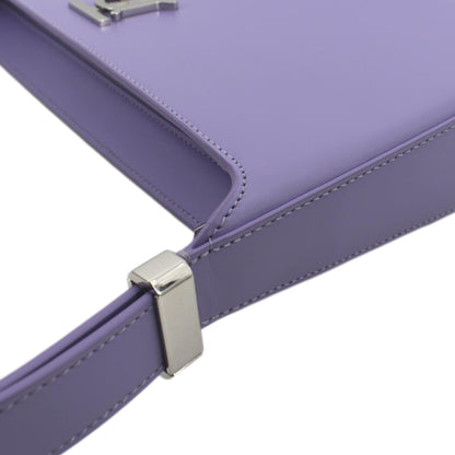 BURBERRY Medium TB Leather Shoulder Bag Soft Violet