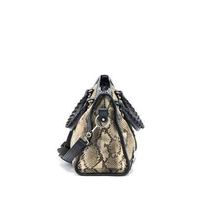 Balenciaga Classic City Python Leather