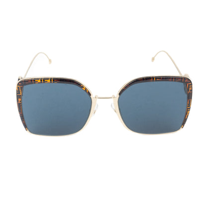 Fendi FF Blue Lens Sunglasses