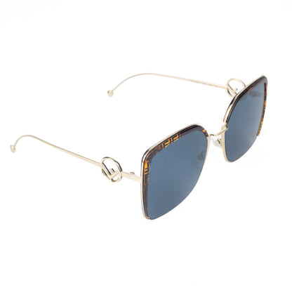 Fendi FF Blue Lens Sunglasses